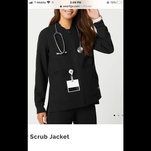 Brand new figs scrub jacket size medium